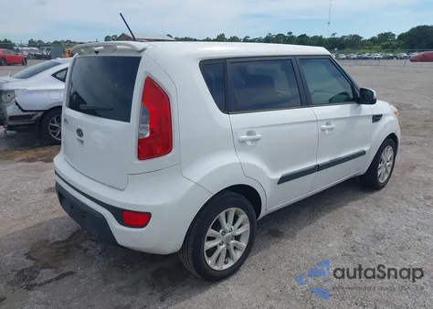 2012 Kia Soul + from USA, damaged, VIN KNDJT2A65C7368745